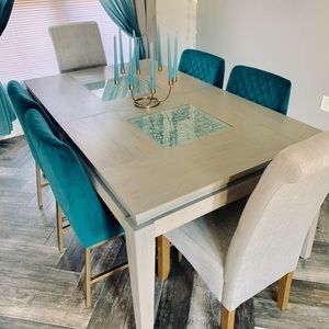 New 6 person dining room set